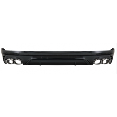 Дифузор з насадками на вихлоп SQ5 чорний для Audi Q5 FY (2016-2019)