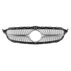 Решітка радіатора Diamond 2018+ під камеру для Mercedes-Benz C-Class W205 (2015-2021)