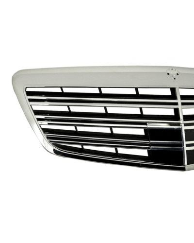 Решітка радіатора S65 AMG для Mercedes-Benz S-Class W221 (2009-2013)