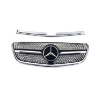 Решітка радіатора Diamond для Mercedes-Benz VITO-Class W447 (2014-2019)