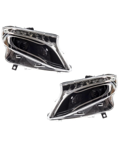 Фари передні Full LED для Mercedes-Benz V-Class W447 (2014+)