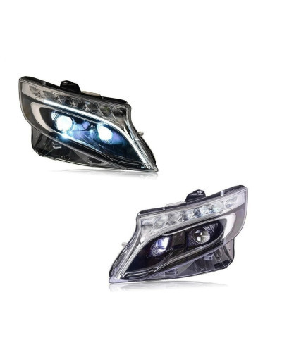 Фари передні Full LED для Mercedes-Benz V-Class W447 (2014+)