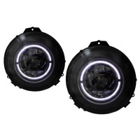 Фари передні LED Black стиль 2018+ Mercedes-Benz G-Class W463 (1990-2018)
