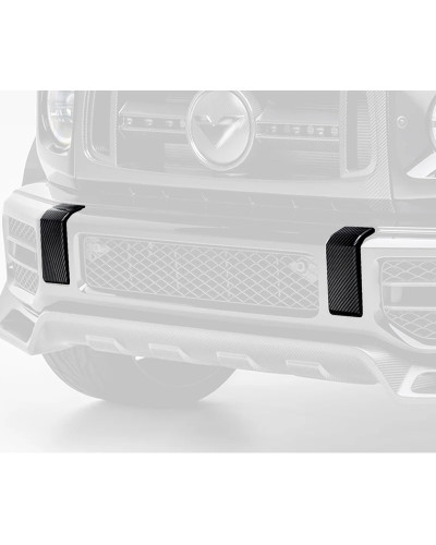 Накладки вставки в бампера G63 AMG карбонові для Mercedes-Benz G-Class W463A / W464 (2018-2024)
