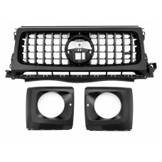 Решітка радіатора та рамки фар G63 AMG для Mercedes-Benz G-Class W465 (2025+)