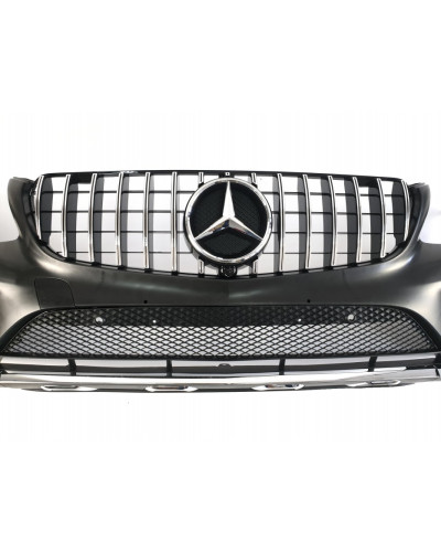 Передний бампер AMG для Mercedes-Benz GLC-Class Coupe C253 / W253 (2020-2022)