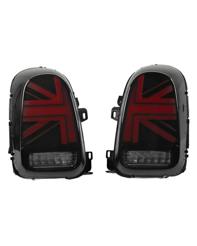 Ліхтарі задні Union Jack димчасті з червоним для MINI Countryman F60 (2016-2023)