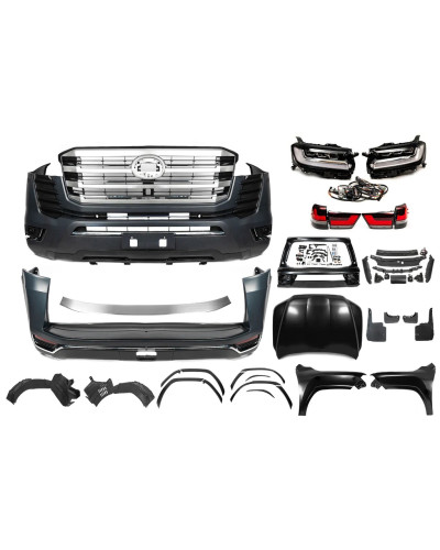 Комплект рестайлінга в Land Cruiser 300 для Toyota Land Cruiser J200 (2007-2021)