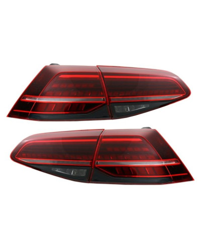Ліхтарі задні GTI Full LED для Volkswagen Golf 7.5 (2017-2020)